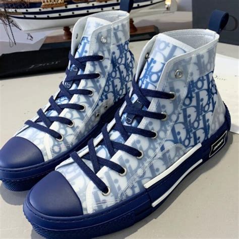 christian dior converse blue|Christian Dior sneakers high top.